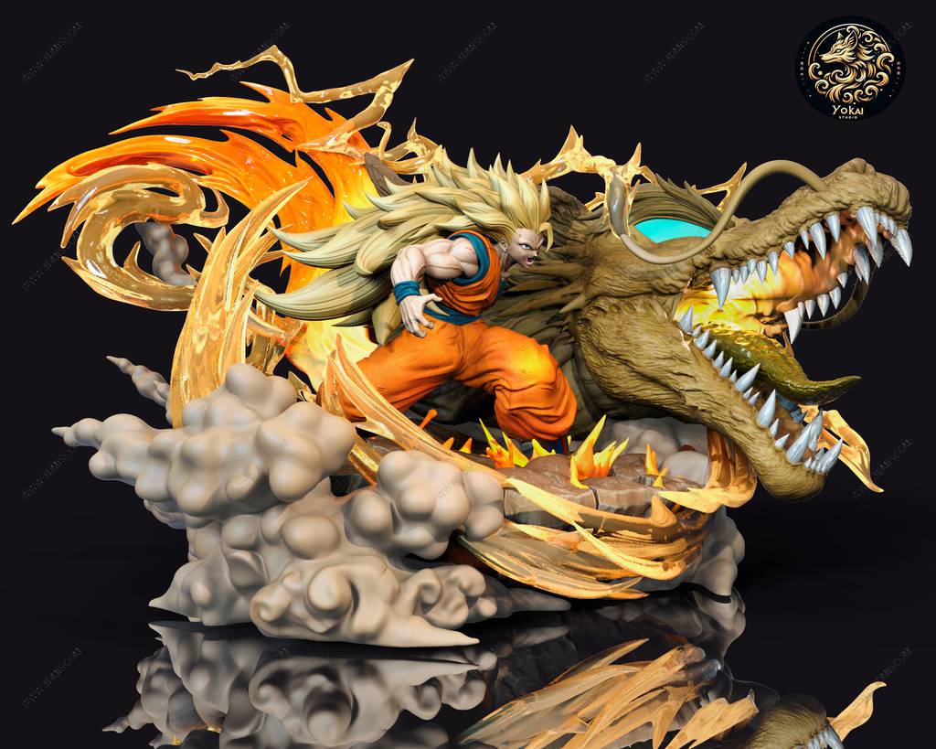 P站图纸印象馆 龙珠 超级塞亚人 龙珠 超级塞亚人