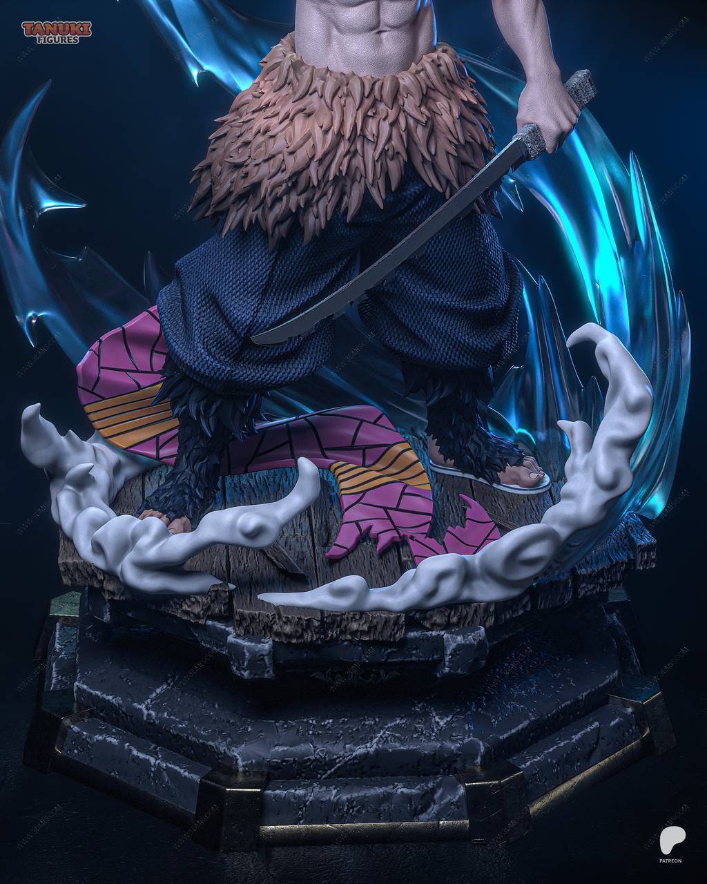 P站图纸印象馆 Tanuki Figures 鬼灭之刃 嘴平伊之助 Tanuki Figures 鬼灭之刃 嘴平伊之助