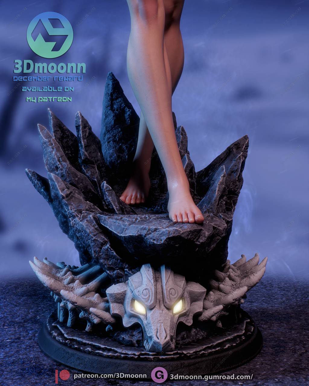 P站图纸印象馆 3Dmoonn 死神 妮莉艾露·杜·欧德修凡克 3Dmoonn 死神 妮莉艾露·杜·欧德修凡克