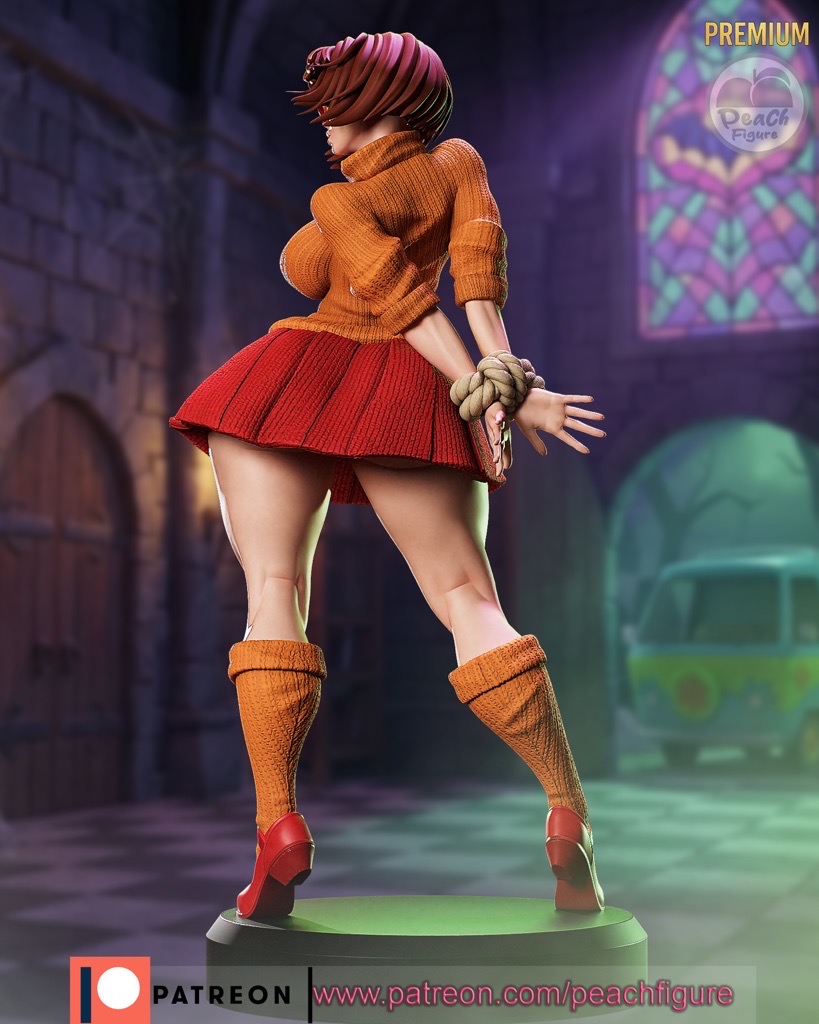 P站图纸印象馆 Peach Figure 史酷比 维尔玛·德林克沃特 Peach Figure 史酷比 维尔玛·德林克沃特
