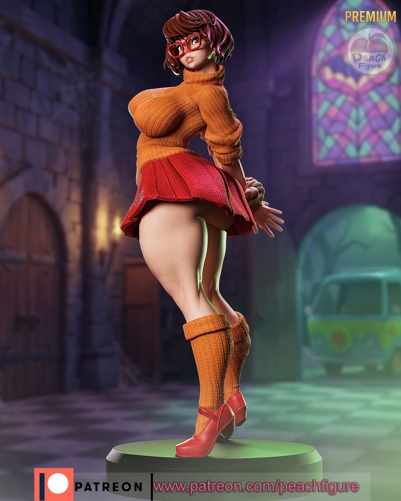 P站图纸印象馆 Peach Figure 史酷比 维尔玛·德林克沃特 Peach Figure 史酷比 维尔玛·德林克沃特