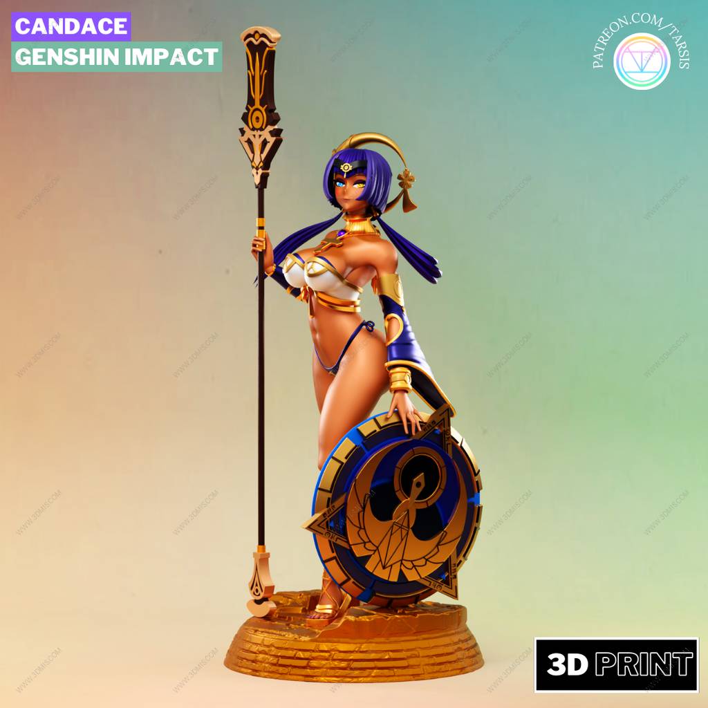 P站图纸印象馆 原神 坎蒂丝 原神 坎蒂丝