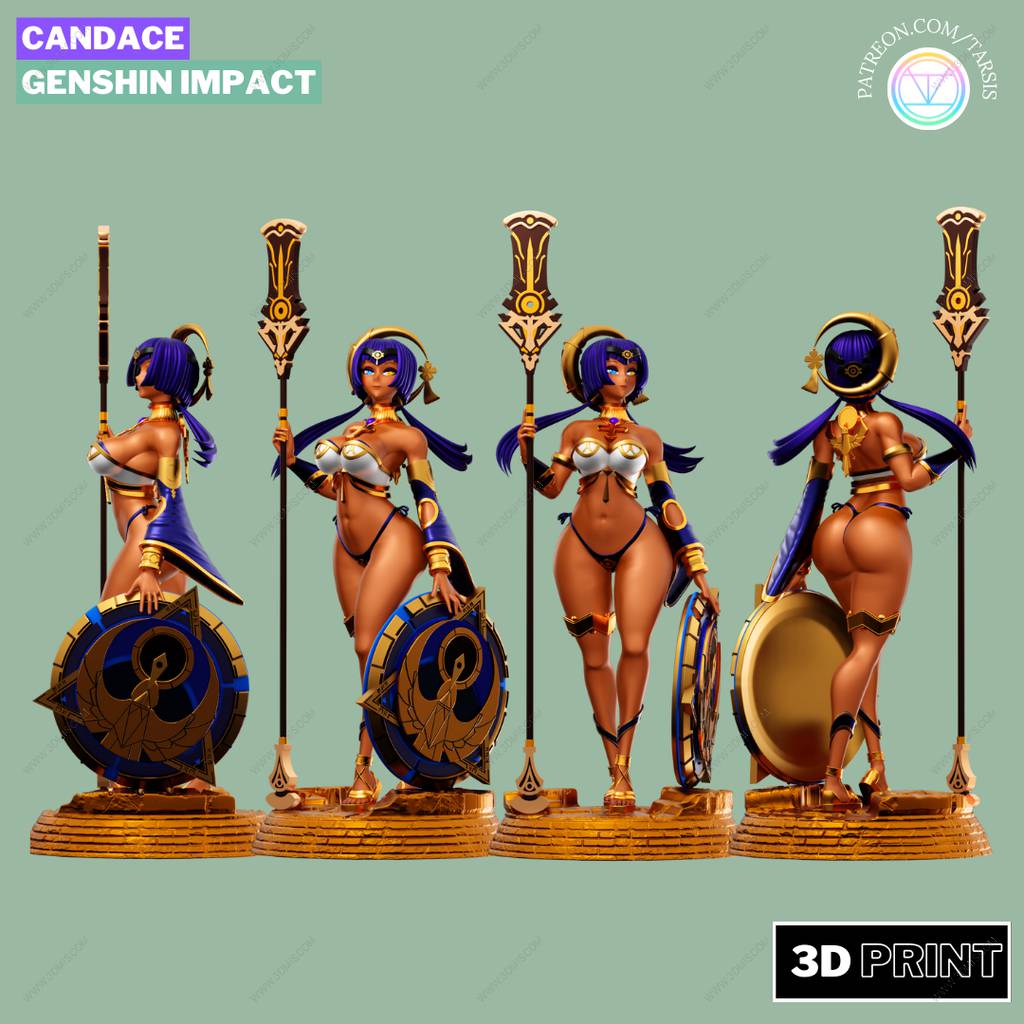 P站图纸印象馆 原神 坎蒂丝 原神 坎蒂丝