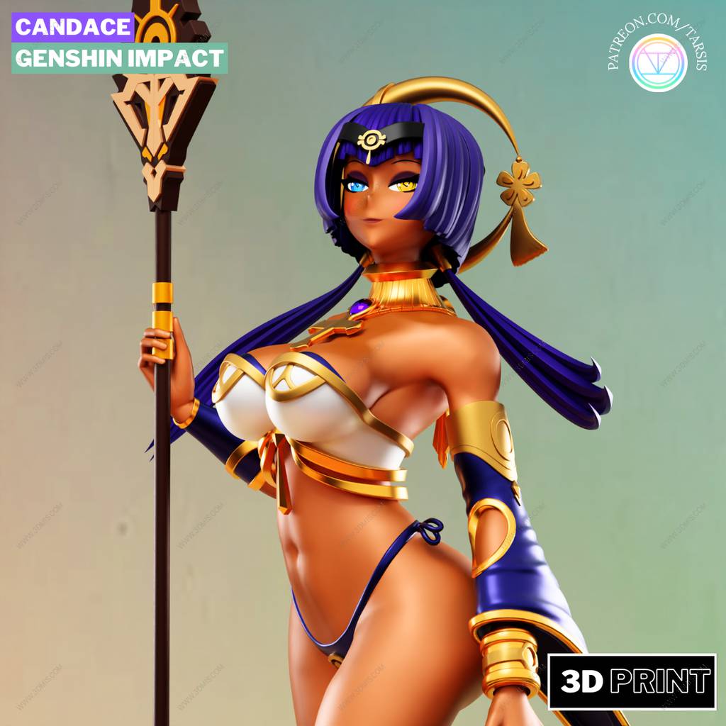 P站图纸印象馆 原神 坎蒂丝 原神 坎蒂丝