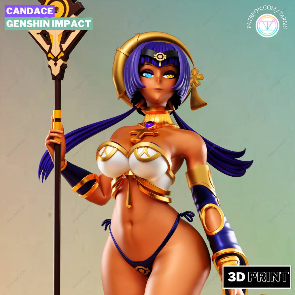 P站图纸印象馆 原神 坎蒂丝 原神 坎蒂丝