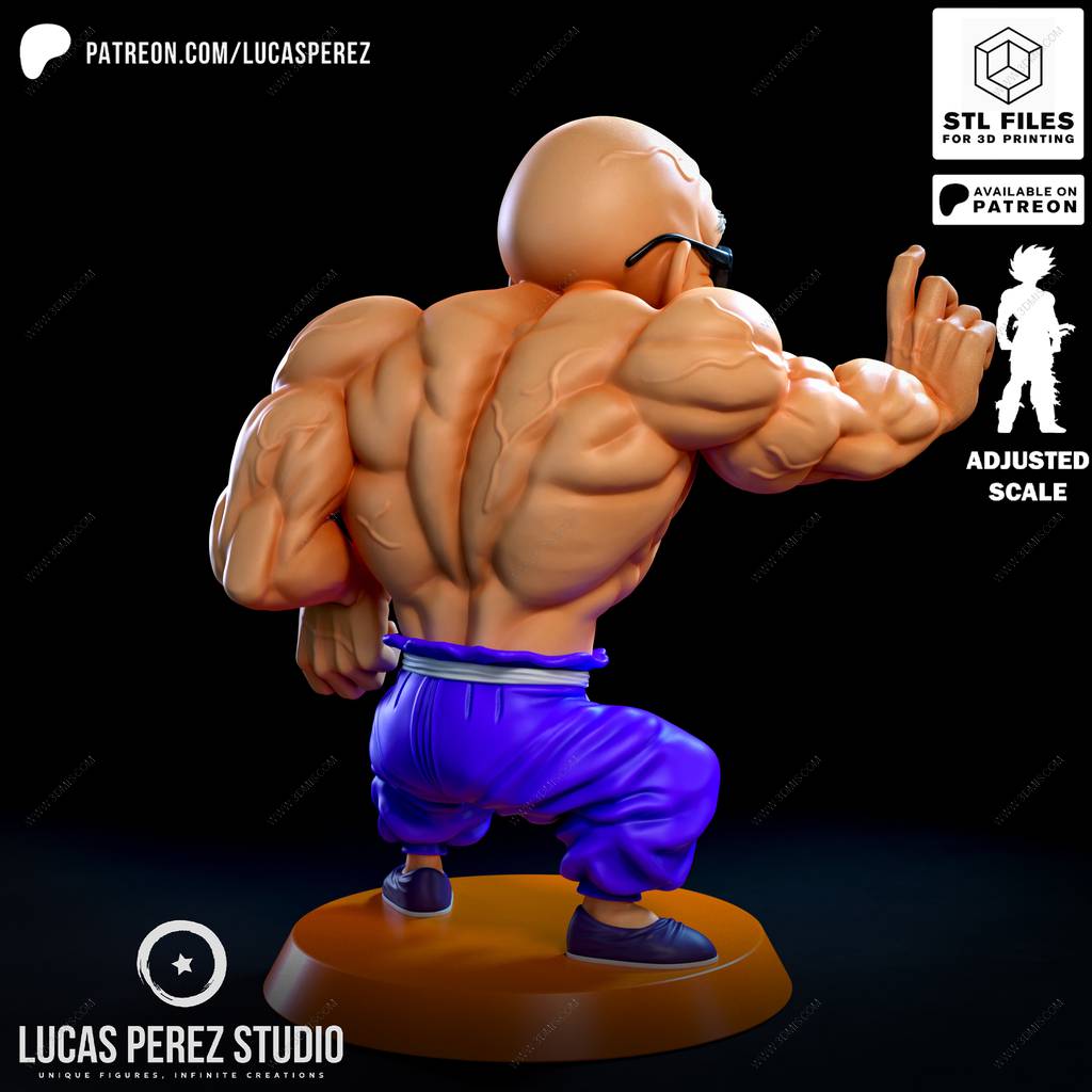 P站图纸印象馆 Lucas Perez 龙珠 龟仙人 Lucas Perez 龙珠 龟仙人