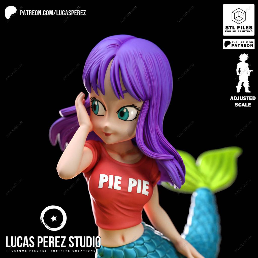 P站图纸印象馆 Lucas Perez 龙珠 小美人鱼 Lucas Perez 龙珠 小美人鱼