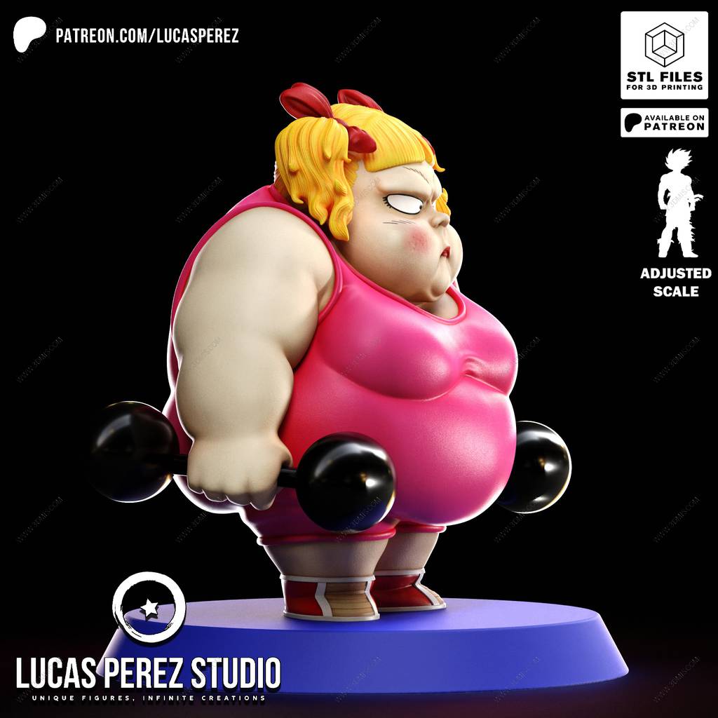 P站图纸印象馆 Lucas Perez 龙珠 胖女孩 Lucas Perez 龙珠 胖女孩