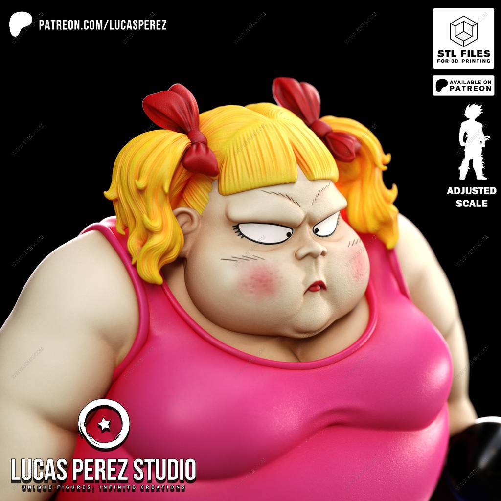 P站图纸印象馆 Lucas Perez 龙珠 胖女孩 Lucas Perez 龙珠 胖女孩