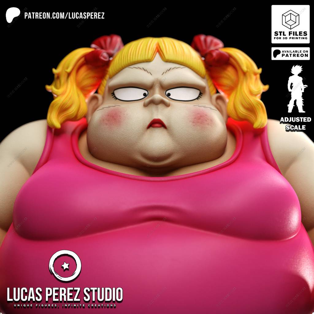 P站图纸印象馆 Lucas Perez 龙珠 胖女孩 Lucas Perez 龙珠 胖女孩