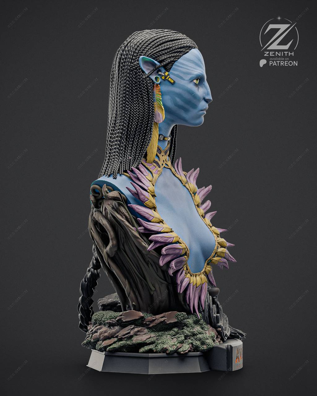 P站图纸印象馆 ZEZ STUDIOS 阿凡达 奈蒂莉 ZEZ STUDIOS 阿凡达 奈蒂莉