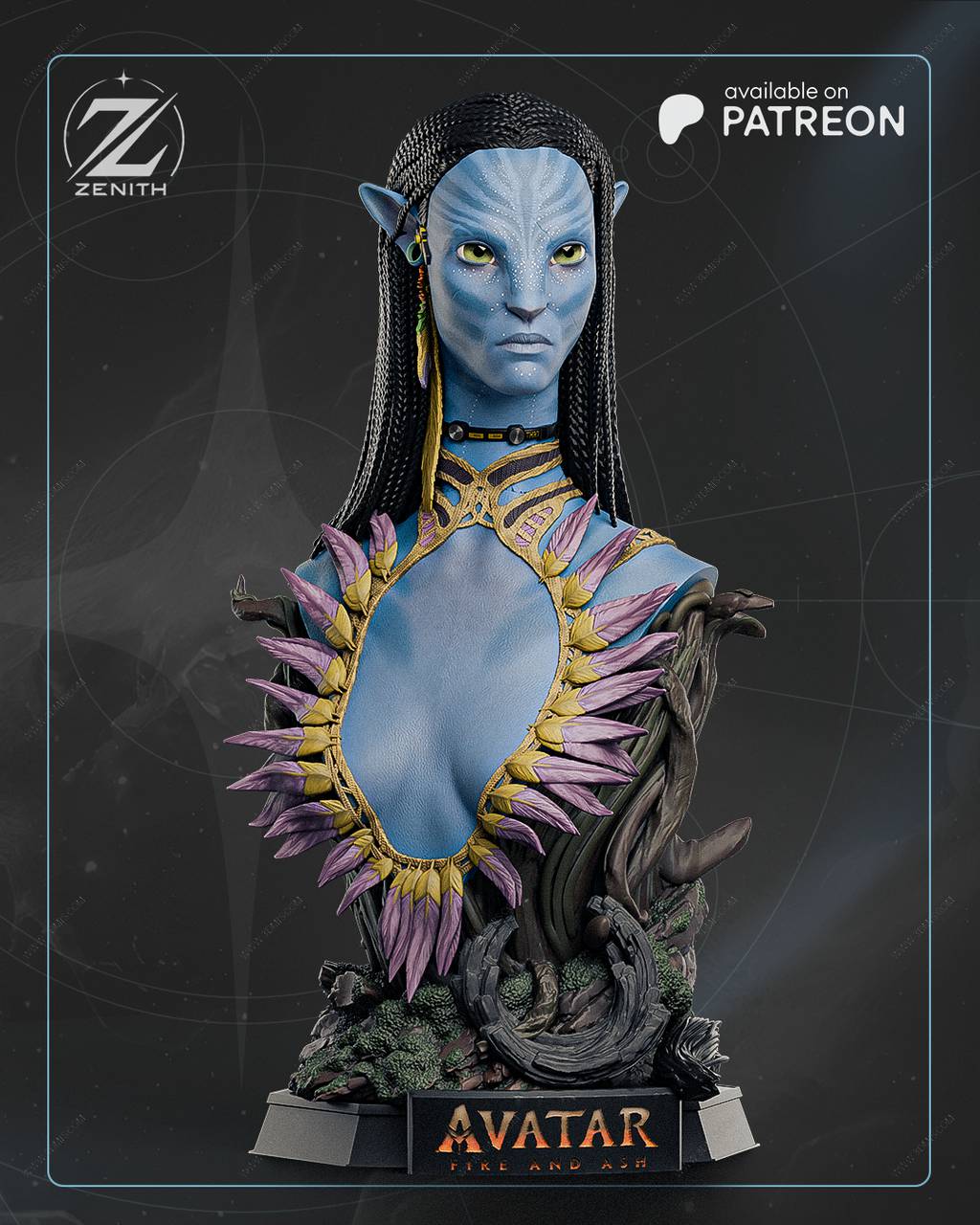 P站图纸印象馆 ZEZ STUDIOS 阿凡达 奈蒂莉 ZEZ STUDIOS 阿凡达 奈蒂莉