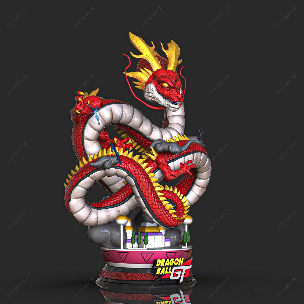 P站图纸印象馆 龙珠 神龙 龙珠 神龙
