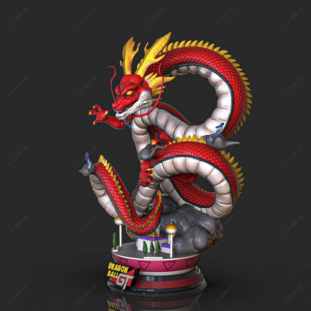 P站图纸印象馆 龙珠 神龙 龙珠 神龙