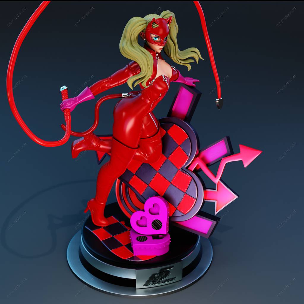 P站图纸印象馆 BrunoArt3D 女神异闻录 高卷杏 BrunoArt3D 女神异闻录 高卷杏