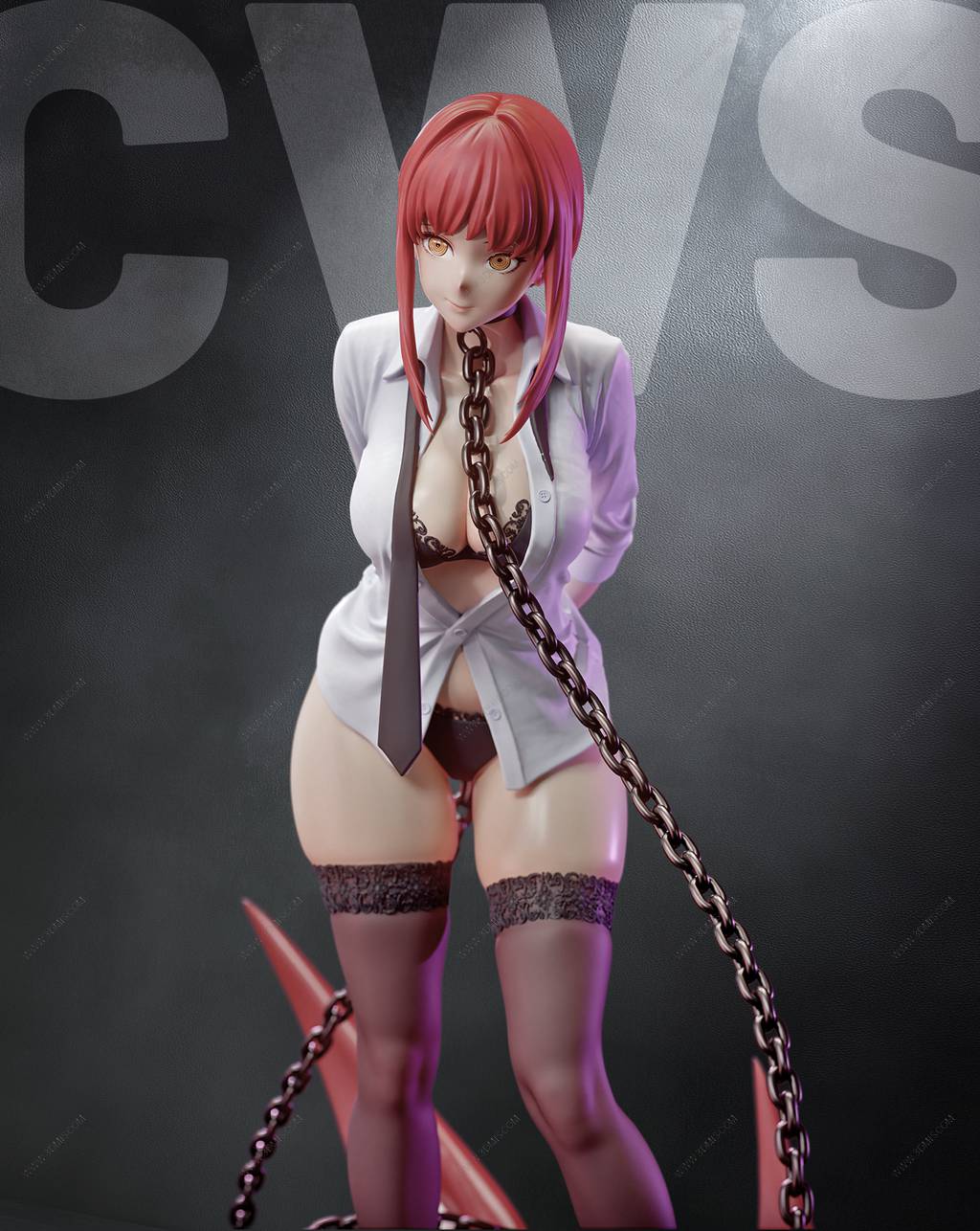 P站图纸印象馆 CW Studio 链锯人 玛奇玛 CW Studio 链锯人 玛奇玛