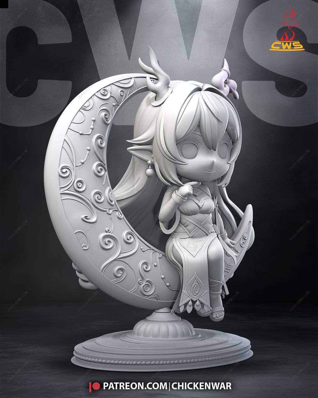 P站图纸印象馆 CW Studio 原神 菈乌玛 CW Studio 原神 菈乌玛