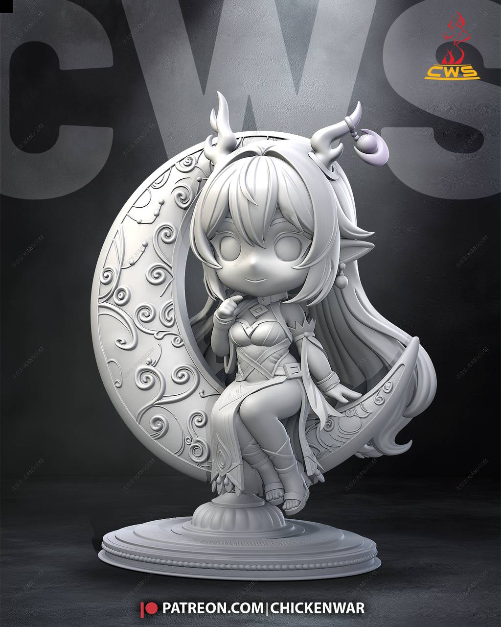 P站图纸印象馆 CW Studio 原神 菈乌玛 CW Studio 原神 菈乌玛