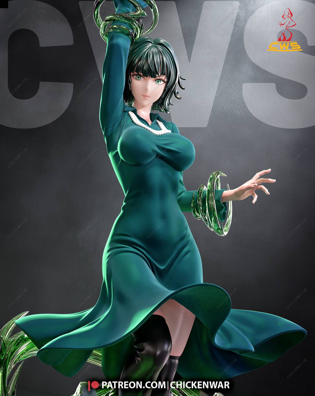 P站图纸印象馆 CW Studio 一拳超人 地狱的吹雪 CW Studio 一拳超人 地狱的吹雪