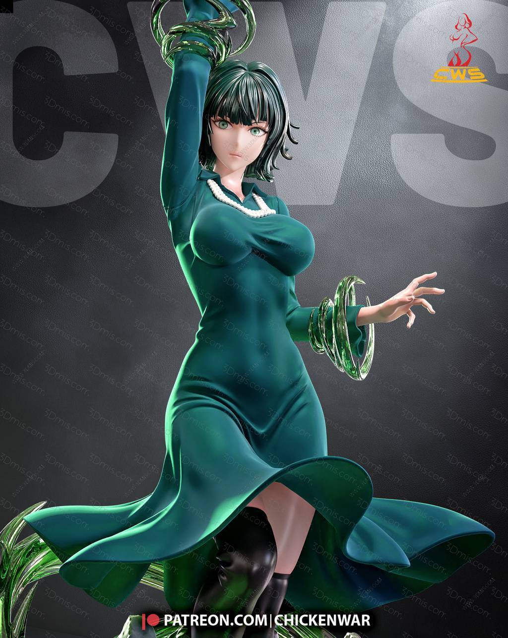 P站图纸印象馆 CW Studio 一拳超人 地狱的吹雪 CW Studio 一拳超人 地狱的吹雪