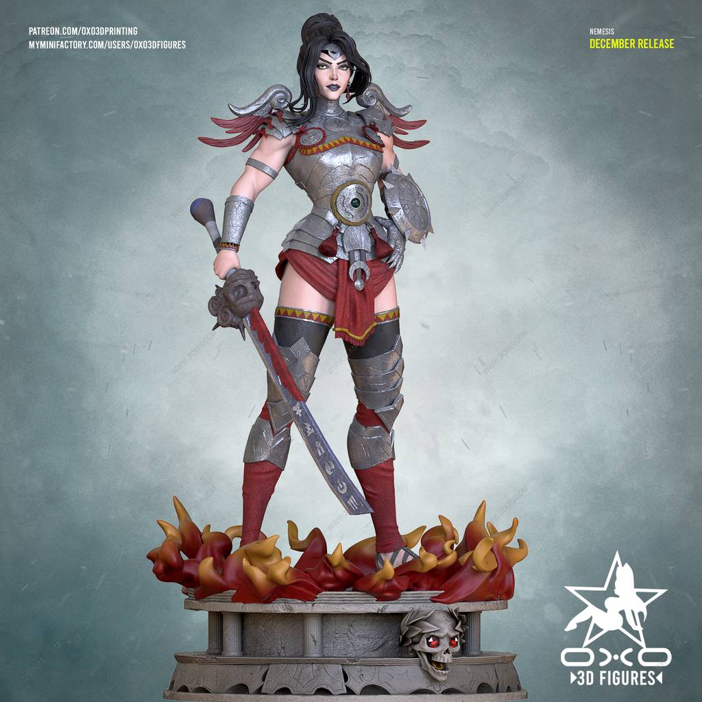 P站图纸印象馆 OXO3D 复仇女神 OXO3D 复仇女神