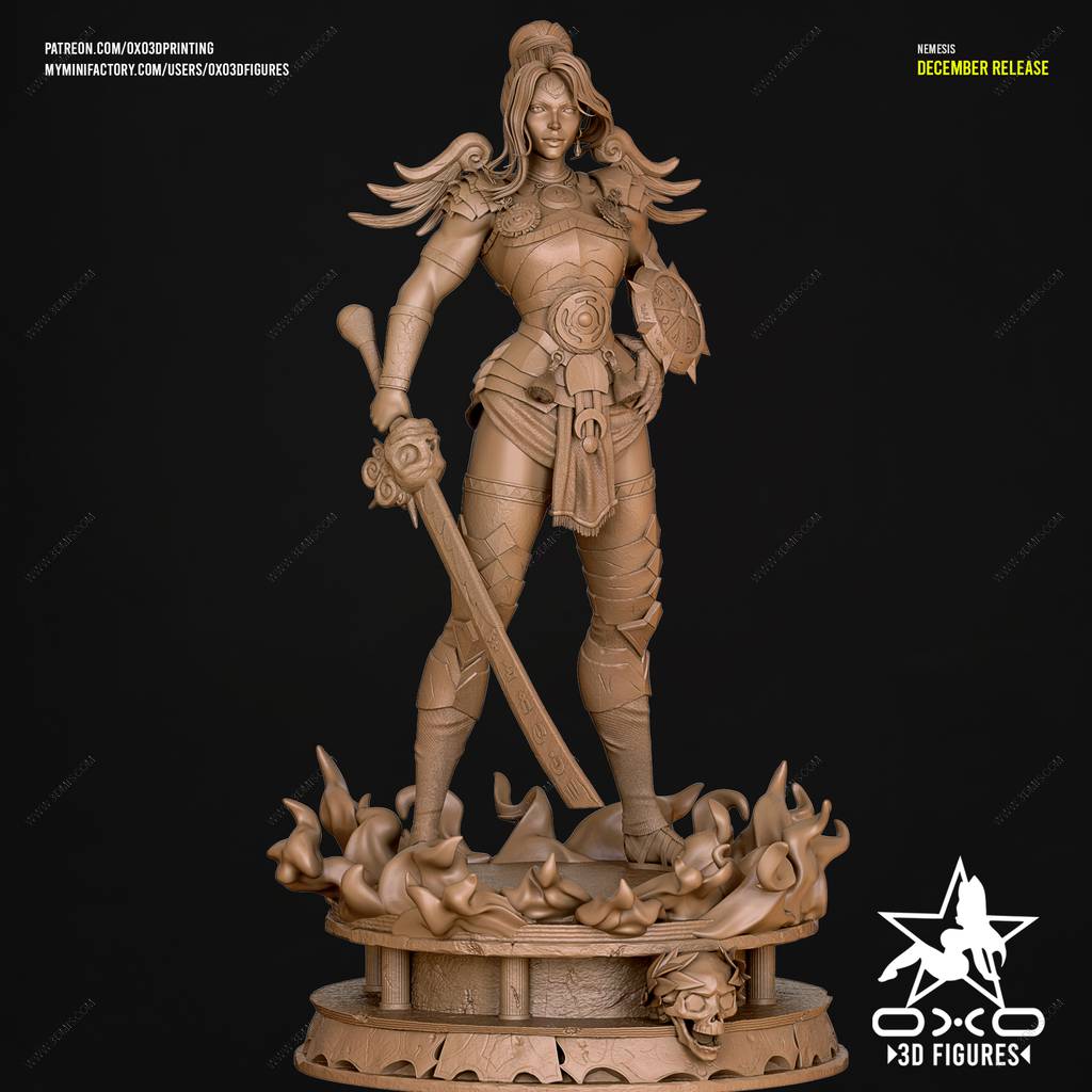 P站图纸印象馆 OXO3D 复仇女神 OXO3D 复仇女神