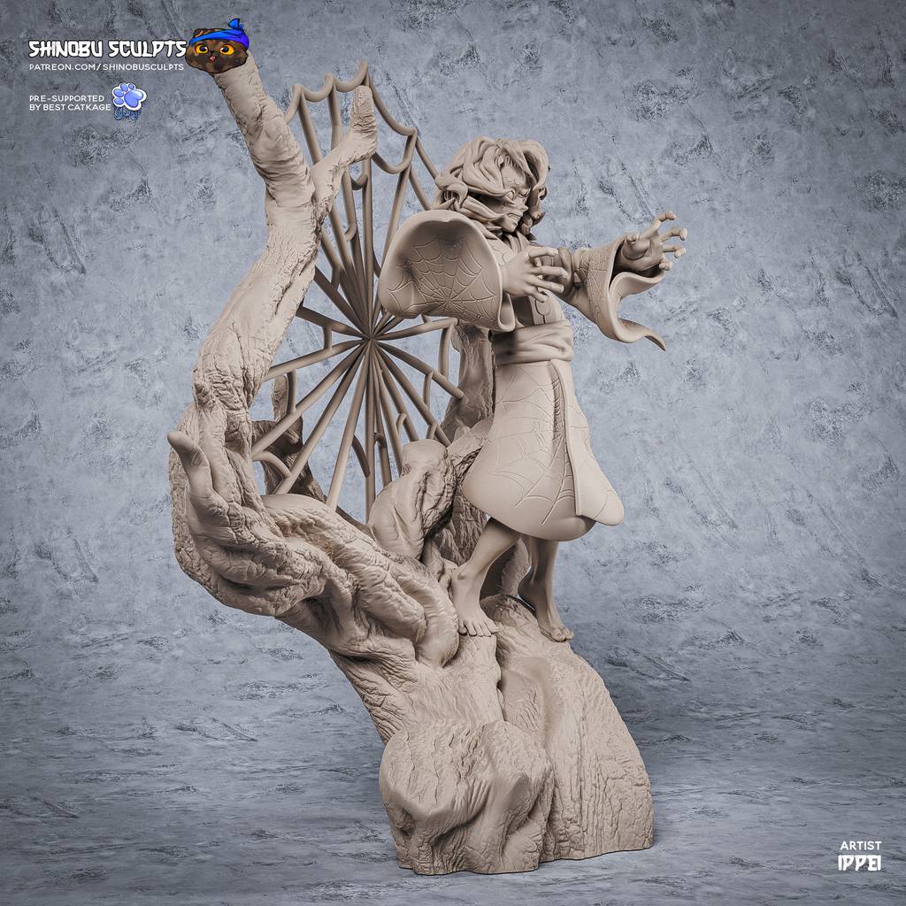 P站图纸印象馆 Shinobu Sculpts 鬼灭之刃 累 Shinobu Sculpts 鬼灭之刃 累