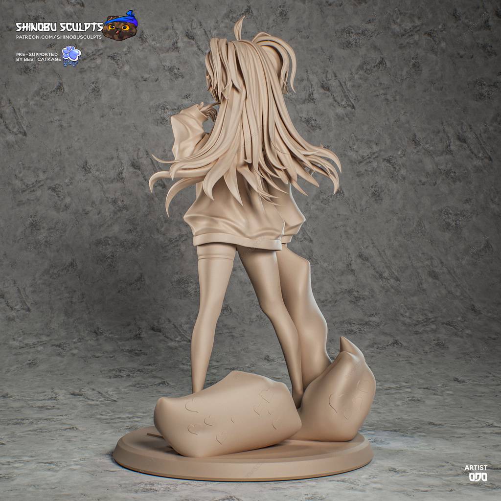 P站图纸印象馆 Shinobu Sculpts 少女前线 芙洛伦 Shinobu Sculpts 少女前线 芙洛伦