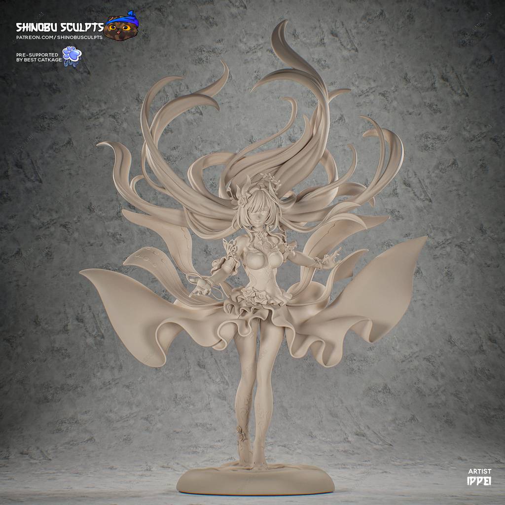 P站图纸印象馆 Shinobu Sculpts 崩坏:星穹铁道 昔涟 Shinobu Sculpts 崩坏:星穹铁道 昔涟