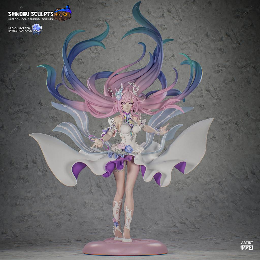 P站图纸印象馆 Shinobu Sculpts 崩坏:星穹铁道 昔涟 Shinobu Sculpts 崩坏:星穹铁道 昔涟