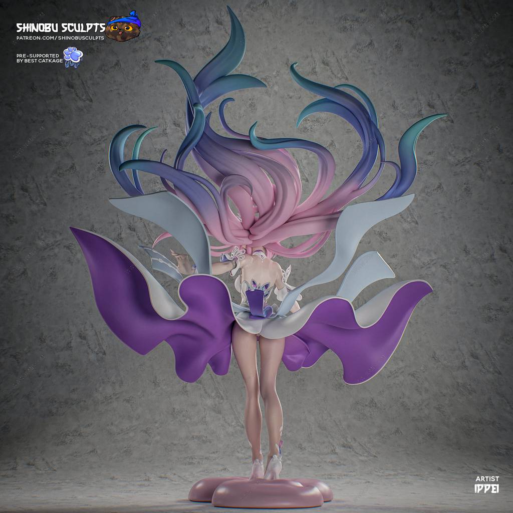 P站图纸印象馆 Shinobu Sculpts 崩坏:星穹铁道 昔涟 Shinobu Sculpts 崩坏:星穹铁道 昔涟
