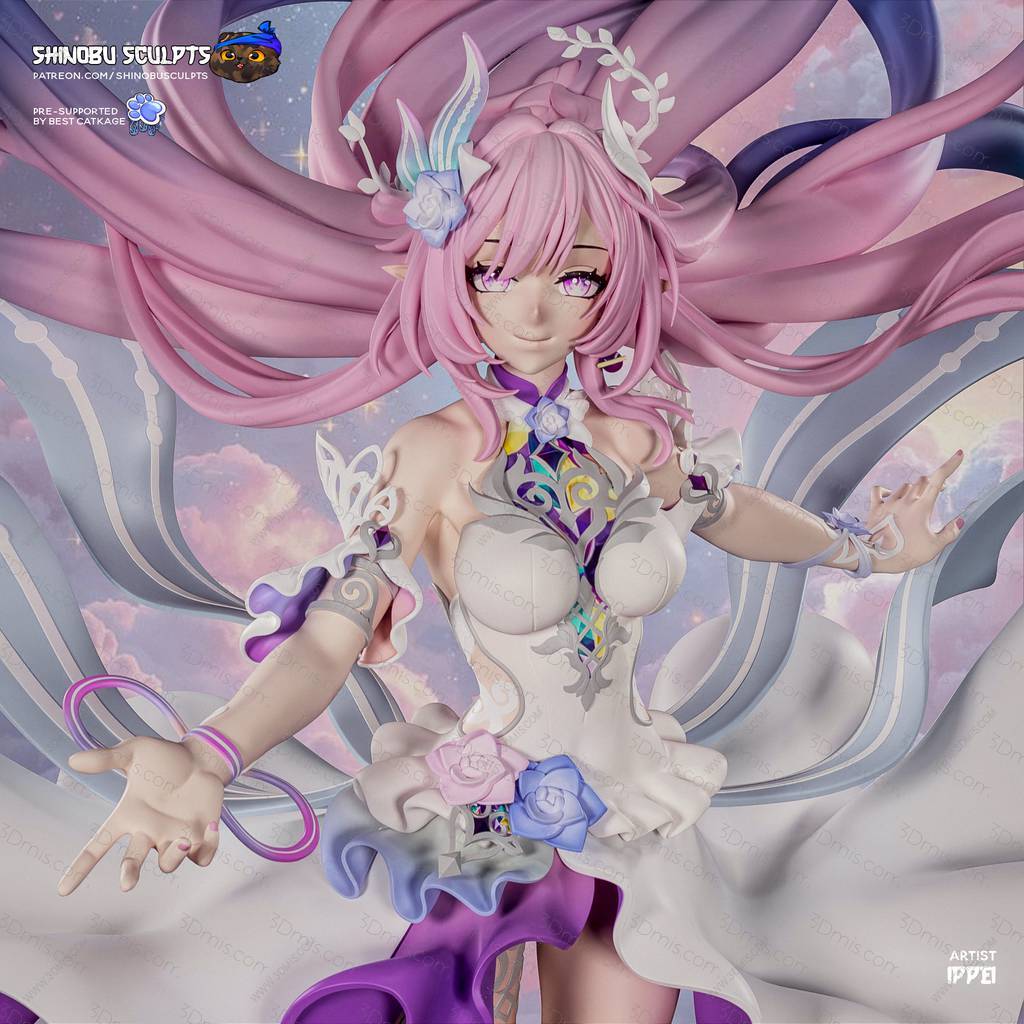 P站图纸印象馆 Shinobu Sculpts 崩坏:星穹铁道 昔涟 Shinobu Sculpts 崩坏:星穹铁道 昔涟