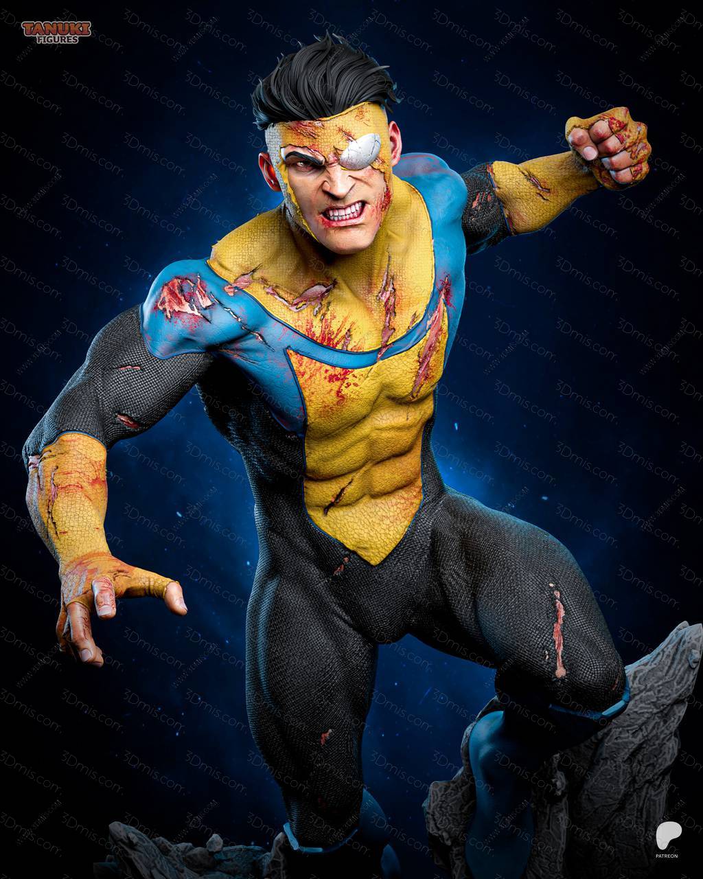 P站图纸印象馆 Tanuki Figures 无敌少侠 马克 Tanuki Figures 无敌少侠 马克