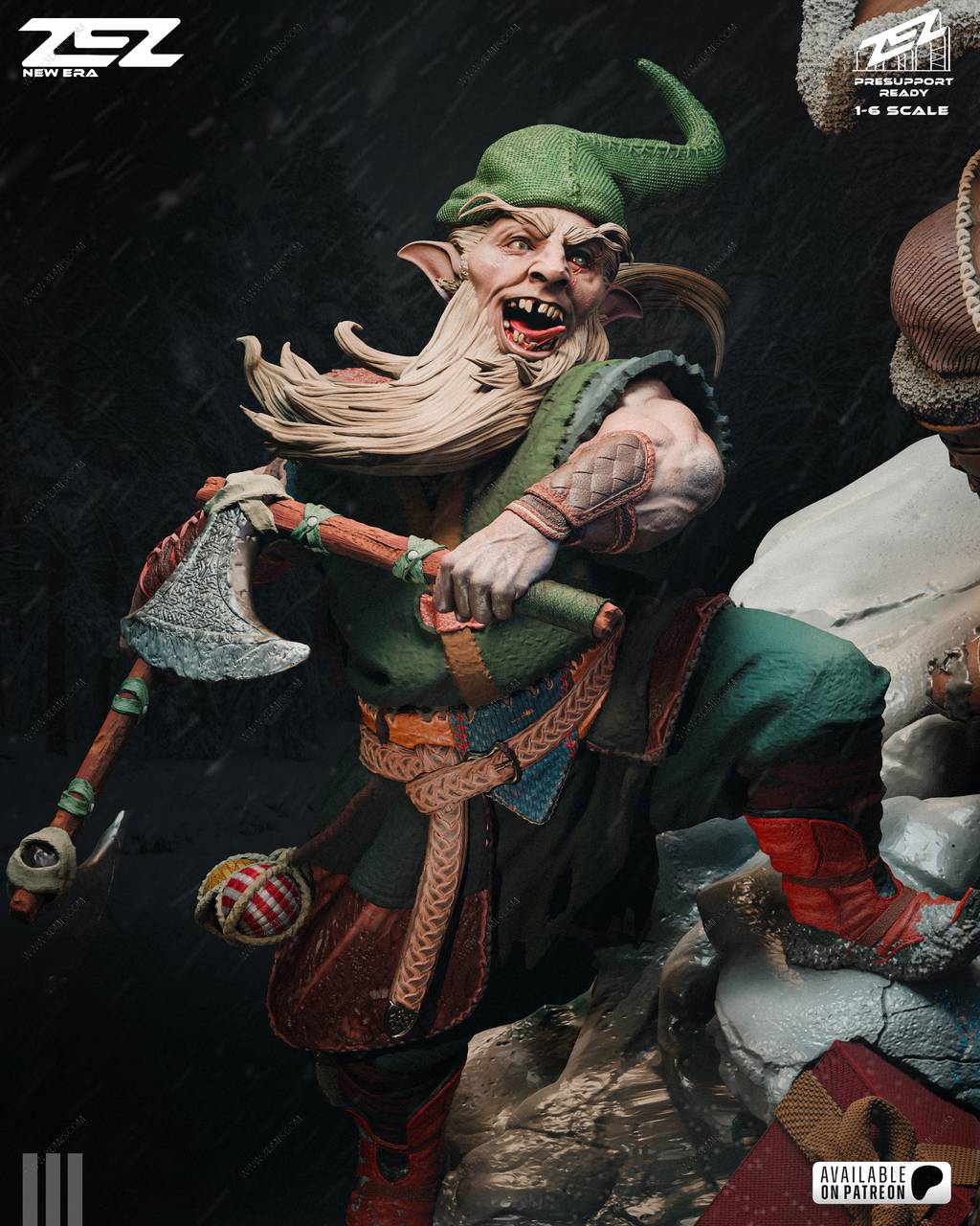 P站图纸印象馆 ZEZ STUDIOS 圣诞老人 ZEZ STUDIOS 圣诞老人