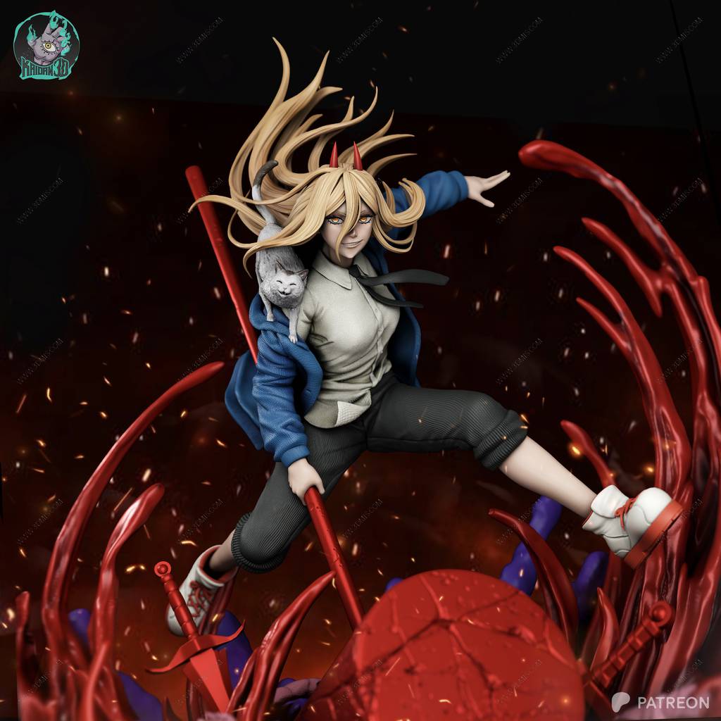 P站图纸印象馆 Kaidan 链锯人 帕瓦 Kaidan 链锯人 帕瓦