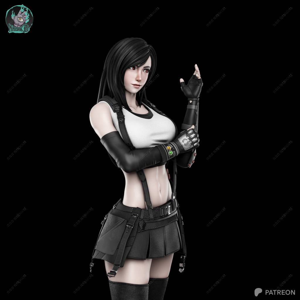 P站图纸印象馆 Kaidan 最终幻想 蒂法·洛克哈特 Kaidan 最终幻想 蒂法·洛克哈特