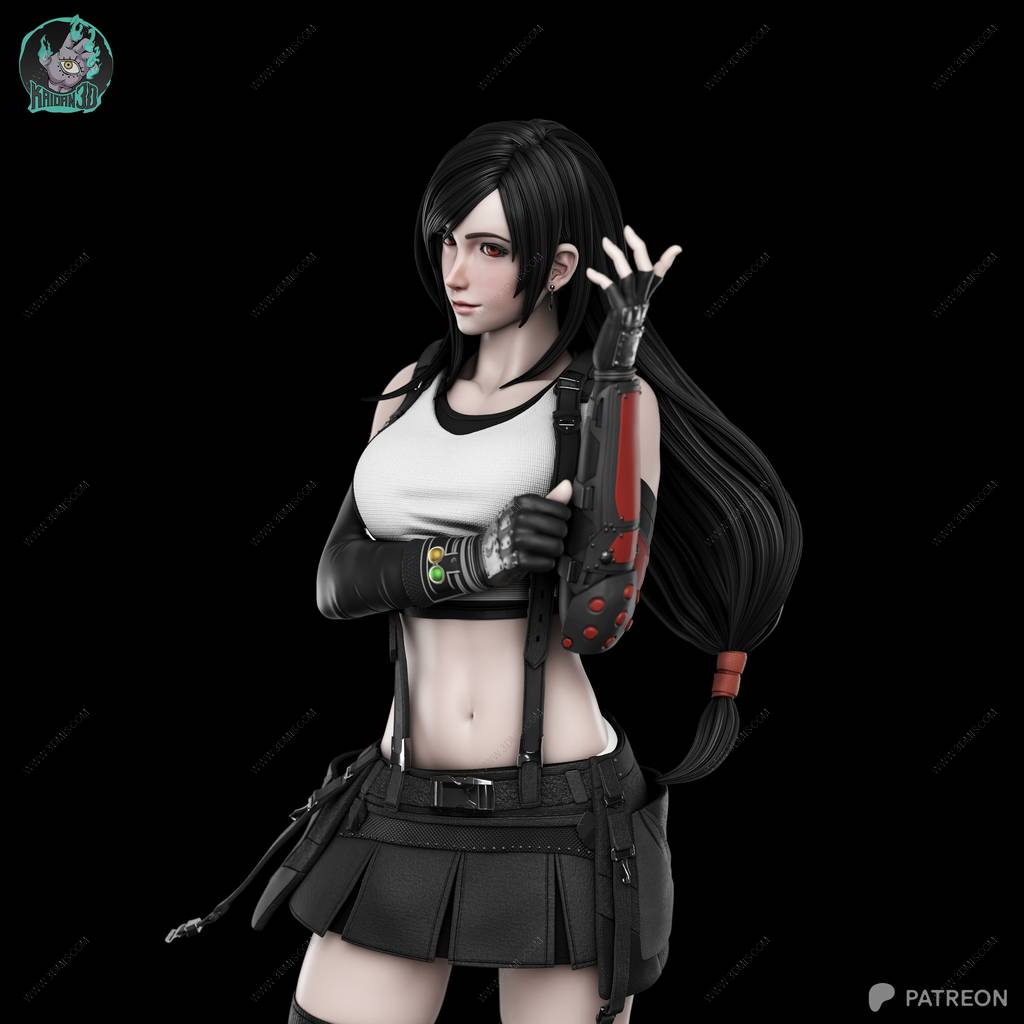 P站图纸印象馆 Kaidan 最终幻想 蒂法·洛克哈特 Kaidan 最终幻想 蒂法·洛克哈特