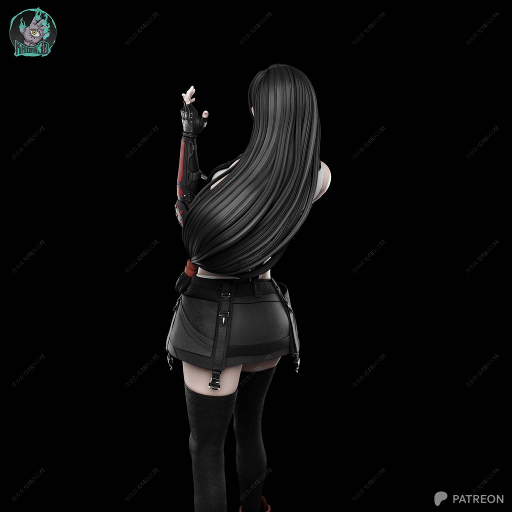 P站图纸印象馆 Kaidan 最终幻想 蒂法·洛克哈特 Kaidan 最终幻想 蒂法·洛克哈特
