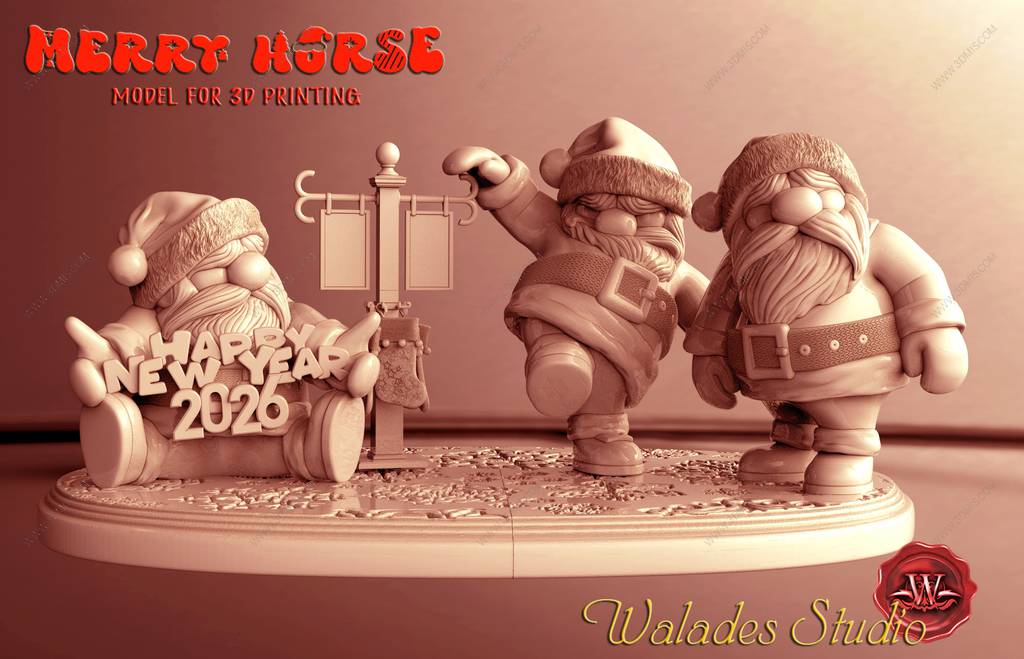 P站图纸印象馆 Walades 马年圣诞节 Walades 马年圣诞节