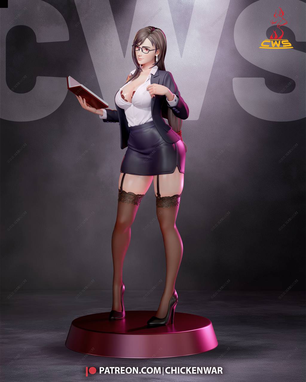 P站图纸印象馆 CW Studio 最终幻想 蒂法·洛克哈特 CW Studio 最终幻想 蒂法·洛克哈特