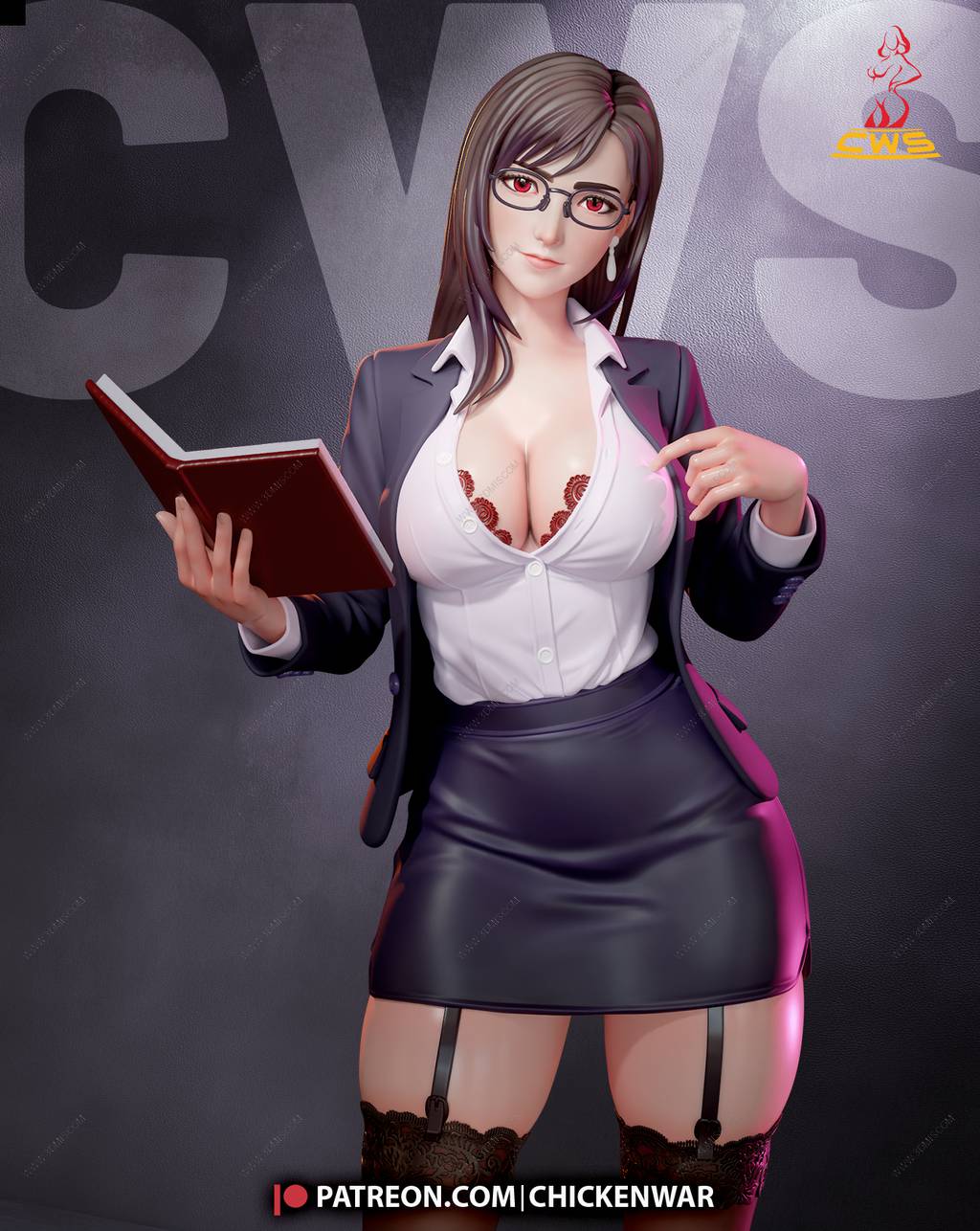 P站图纸印象馆 CW Studio 最终幻想 蒂法·洛克哈特 CW Studio 最终幻想 蒂法·洛克哈特