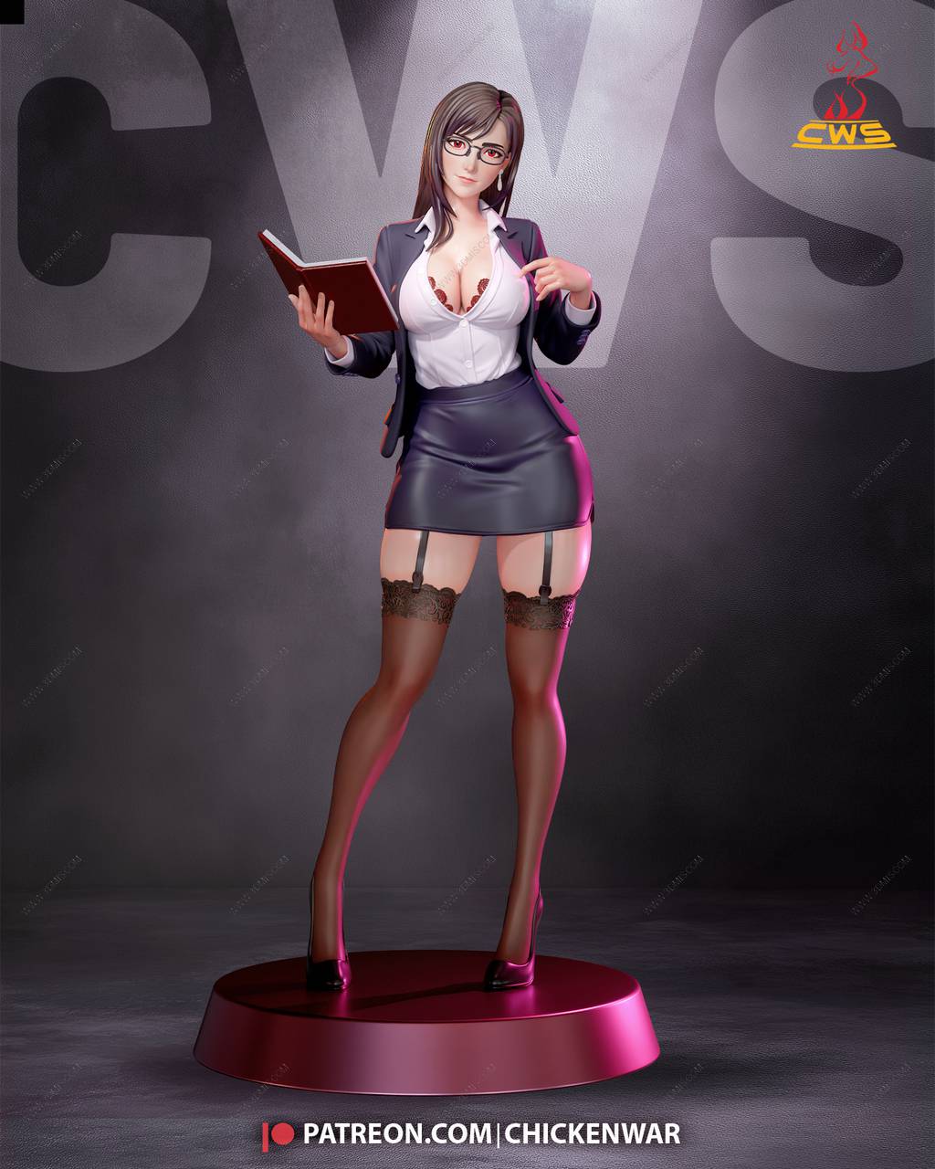 P站图纸印象馆 CW Studio 最终幻想 蒂法·洛克哈特 CW Studio 最终幻想 蒂法·洛克哈特