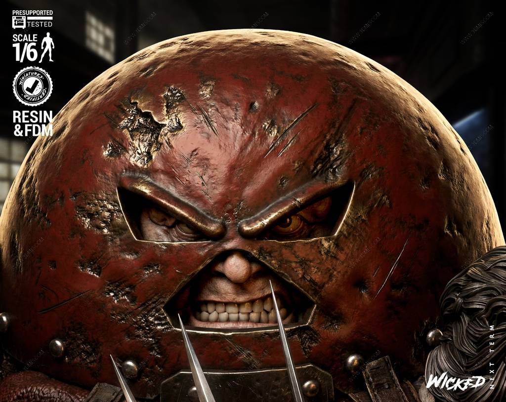 P站图纸印象馆 3DWicked 漫威 X战警 罗根和红坦克 3DWicked 漫威 X战警 罗根和红坦克