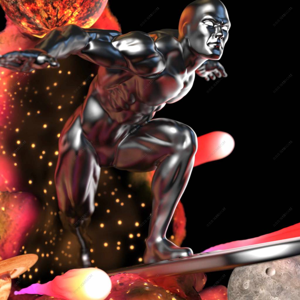 P站图纸印象馆 漫威 银影侠 漫威 银影侠