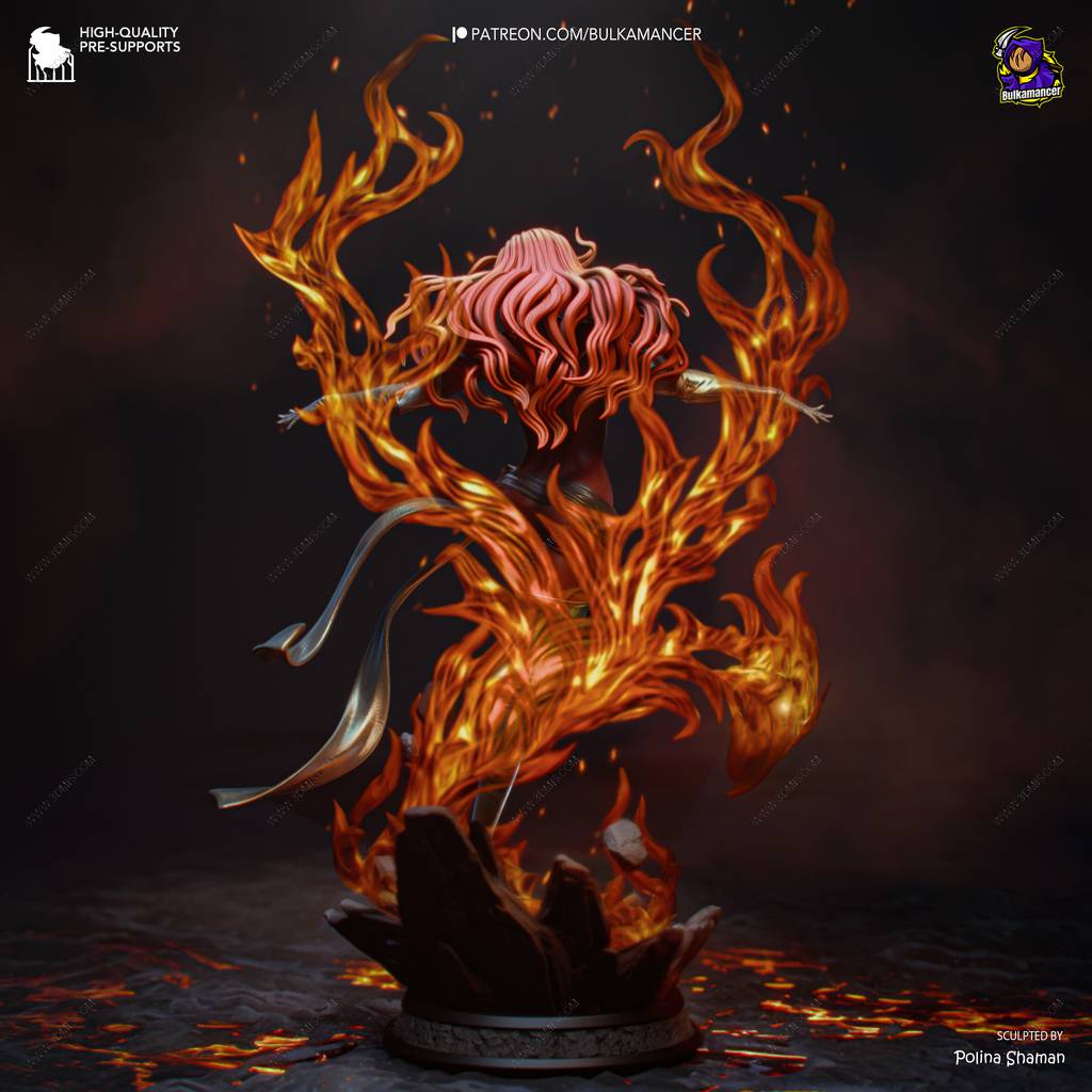 P站图纸印象馆 Bulkamancer 漫威 X战警 凤凰 Bulkamancer 漫威 X战警 凤凰