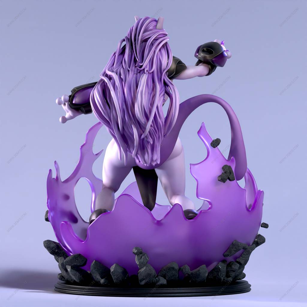 P站图纸印象馆 Siryll Art 精灵宝可梦 超梦 Siryll Art 精灵宝可梦 超梦