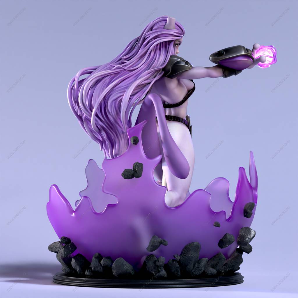 P站图纸印象馆 Siryll Art 精灵宝可梦 超梦 Siryll Art 精灵宝可梦 超梦