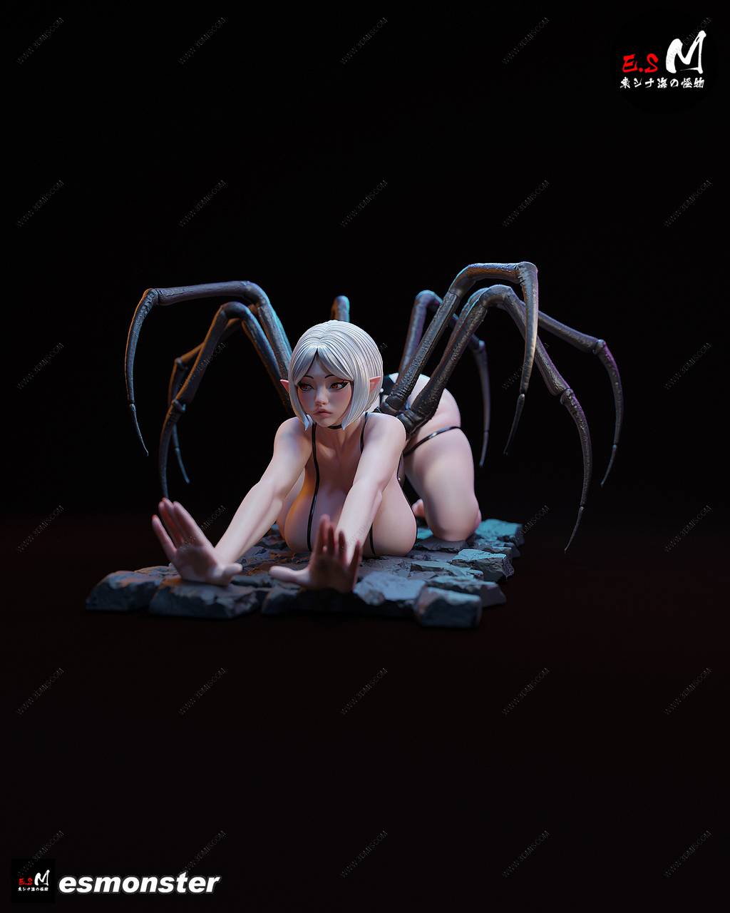 P站图纸印象馆 ESMonster 蜘蛛恶魔 ESMonster 蜘蛛恶魔