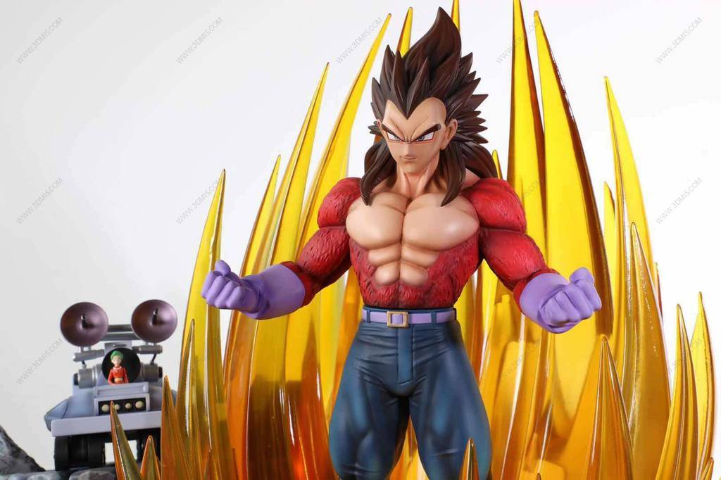 P站图纸印象馆 龙珠 超级赛亚人4 贝吉塔 龙珠 超级赛亚人4 贝吉塔