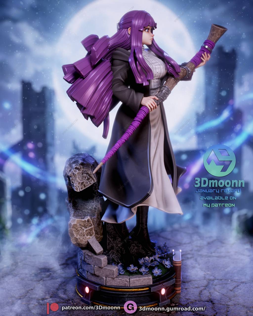 P站图纸印象馆 3Dmoonn 葬送的芙莉莲 菲伦 3Dmoonn 葬送的芙莉莲 菲伦